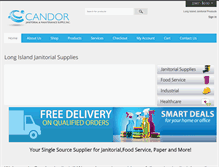 Tablet Screenshot of candorjanitorial.com